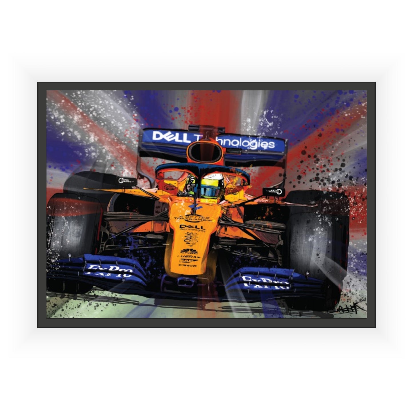 Lando Norris Print