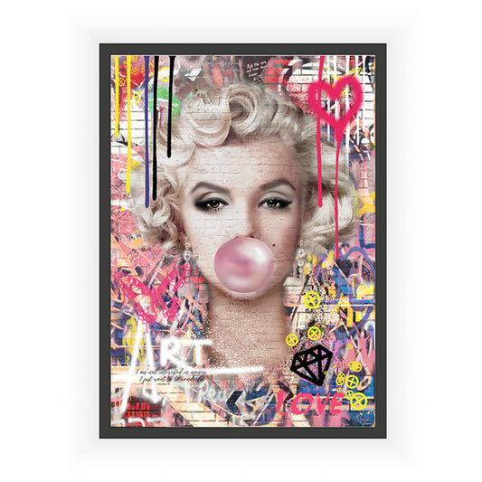 Marilyn Graffiti Print